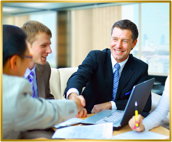 Businessmen Shaking Hands